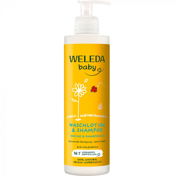 WELEDA Детский шампунь гель 400 мл