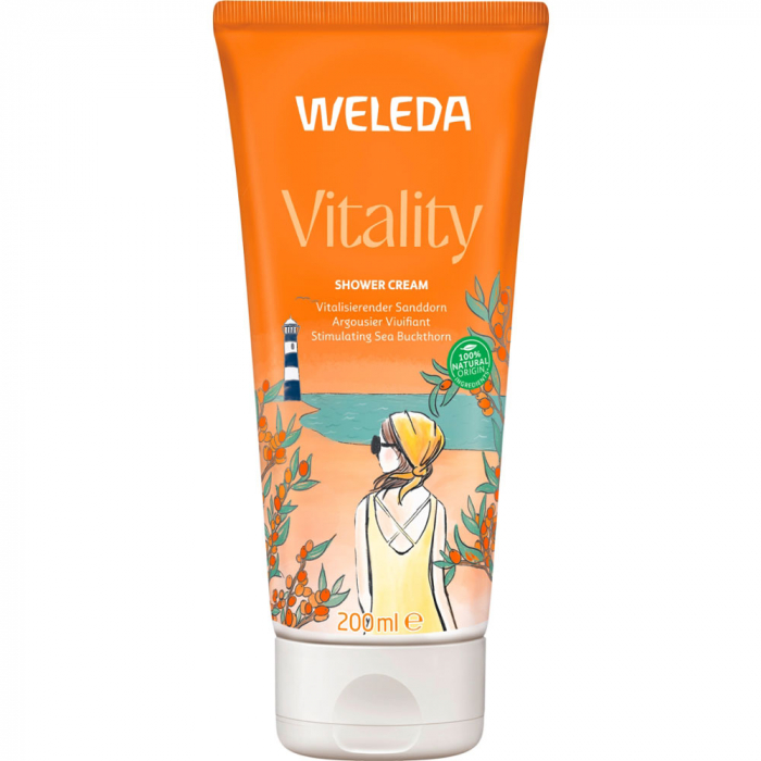 WELEDA Крем для душа Vitality с облепихой 200 мл