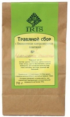 IRIS Травяной сбор № 1 Комплексное очищение