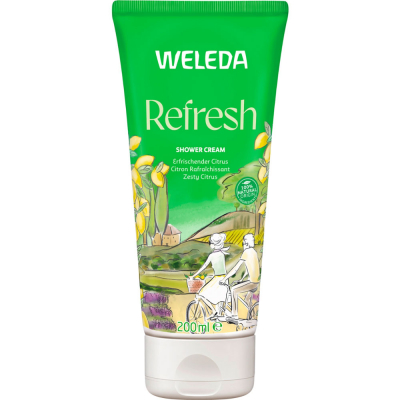 WELEDA Крем для душа Refresh с цитрусом 200 мл