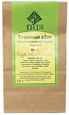 IRIS Травяной сбор № 3 Желудочно-кишечный