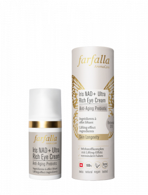 Farfalla Iris NAD+ Антивозрастной крем для кожи вокруг глаз с пребиотиками 15 мл