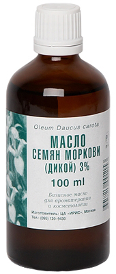 IRIS Масло Моркови 3% на виноградной косточке 100 мл