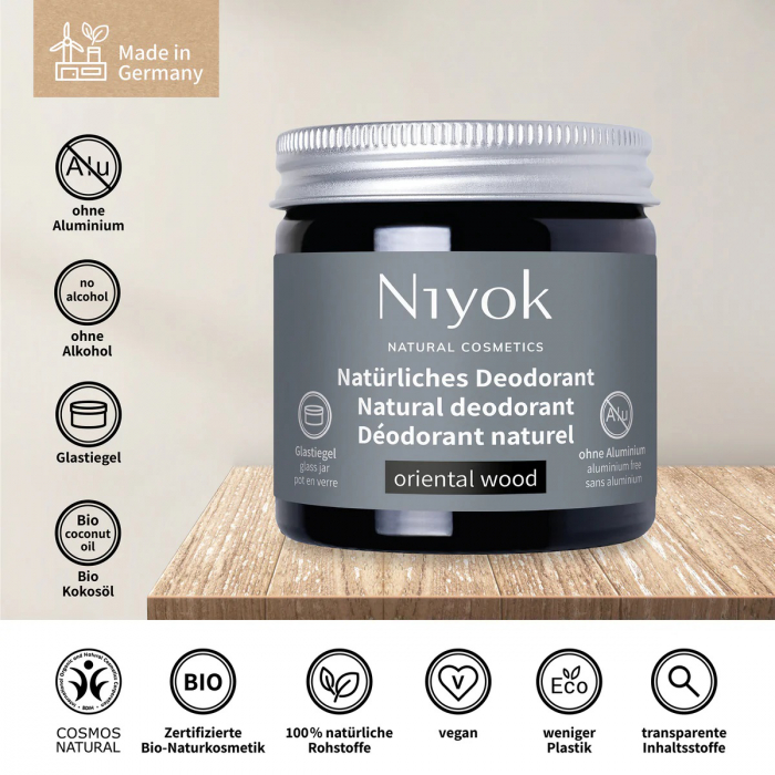 Niyok Дезодорант 2-в-1 Oriental Wood 40 мл