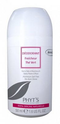 Phyt's дезодорант шариковый DEODORANT BILLE FRAICHEUR THE VERT 50 мл