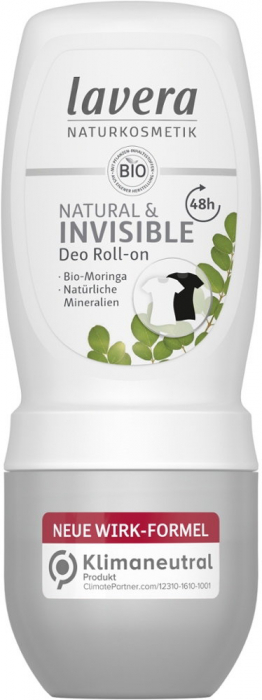 Lavera Роликовый дезодорант NATURAL & INVISIBLE 50 мл