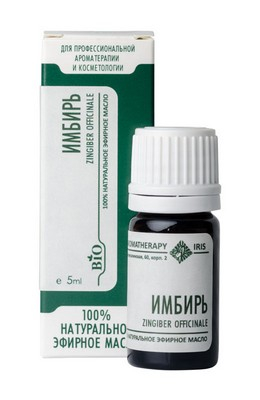 IRIS ИМБИРЬ. Эфирное масло 5 мл