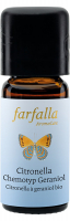 Farfalla Эфирное масло Цитронеллы хемотип Гераниол Grand Cru (био) 10 мл