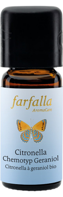 Farfalla Эфирное масло Цитронеллы хемотип Гераниол Grand Cru (био) 10 мл