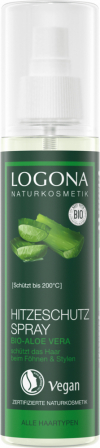 LOGONA Спрей-термозащита для волос с био-алоэ 150 мл