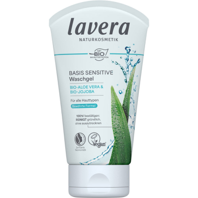 Lavera Гель для умывания basis sensitive 125 мл