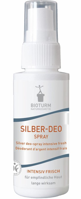Bioturm Дезодорант-спрей с серебром "ИНТЕНСИВ" свежесть Nr.86 50 мл