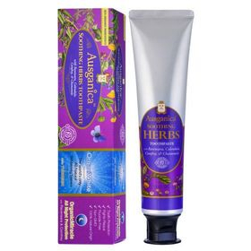Ausganica Успокаивающая зубная паста OrganicMiracle, без фтора с маслами равенсары, мирры 130 гр.