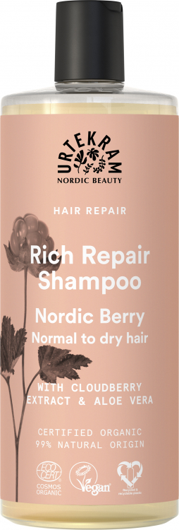 URTEKRAM Шампунь Nordic Berry для всех типов волос 500 мл